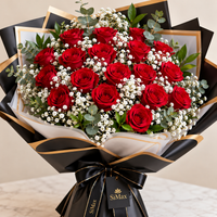 20 Red Roses – Classic Bouquet.
